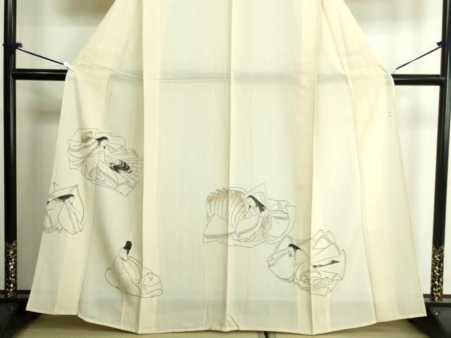 平和屋着物＊夏物　色無地　変わり絽　苗色　正絹　逸品　DAAU2104ud