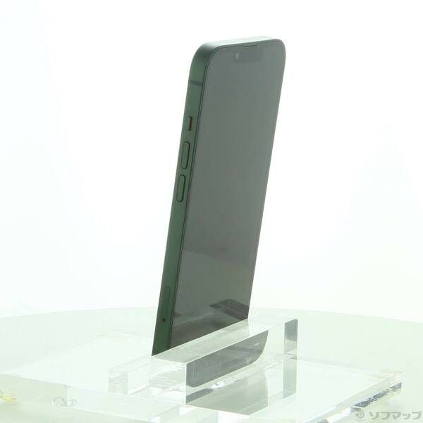 中古品〕 iPhone13 256GB グリーン MNGH3J／A SIMフリー【305