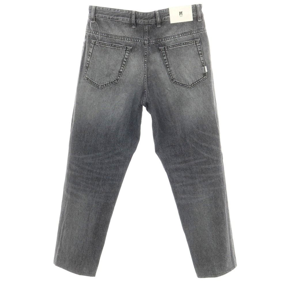 干場義雅愛用】PT TORINO DENIM ブラックパンツ ROCK 32 PT TORINO