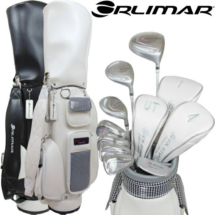 オリマー ORM-200 レディース ゴルフセット クラブ8本+キャディバッグ付   