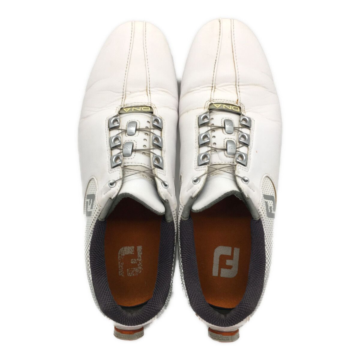 FootJoy - ゴルフシューズ　フットジョイ　53330J　26.5サイズ FootJoy フットジョイ ゴルフシューズ 白×グレー 53330J