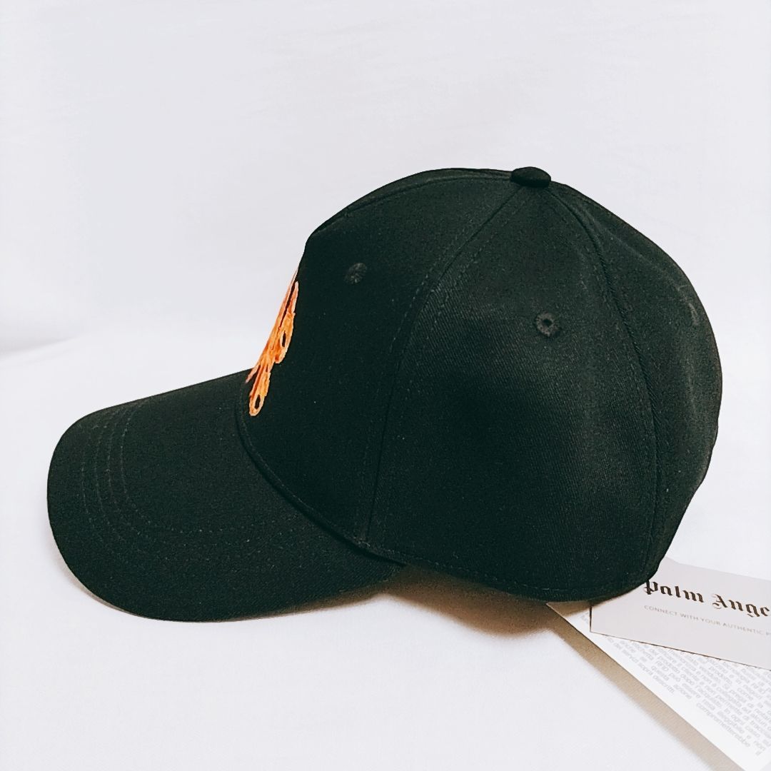 新品未使用】Palm Angels バーニングモノグラム キャップ 帽子 - メルカリ