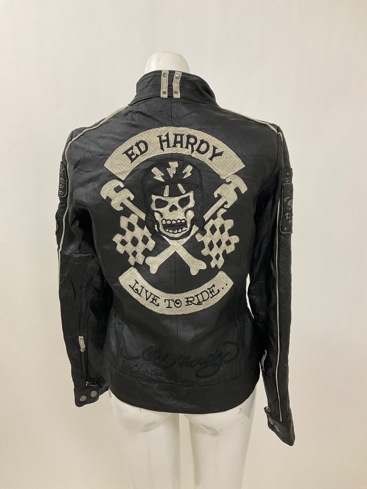 Hardy 本革レザーライダースJK