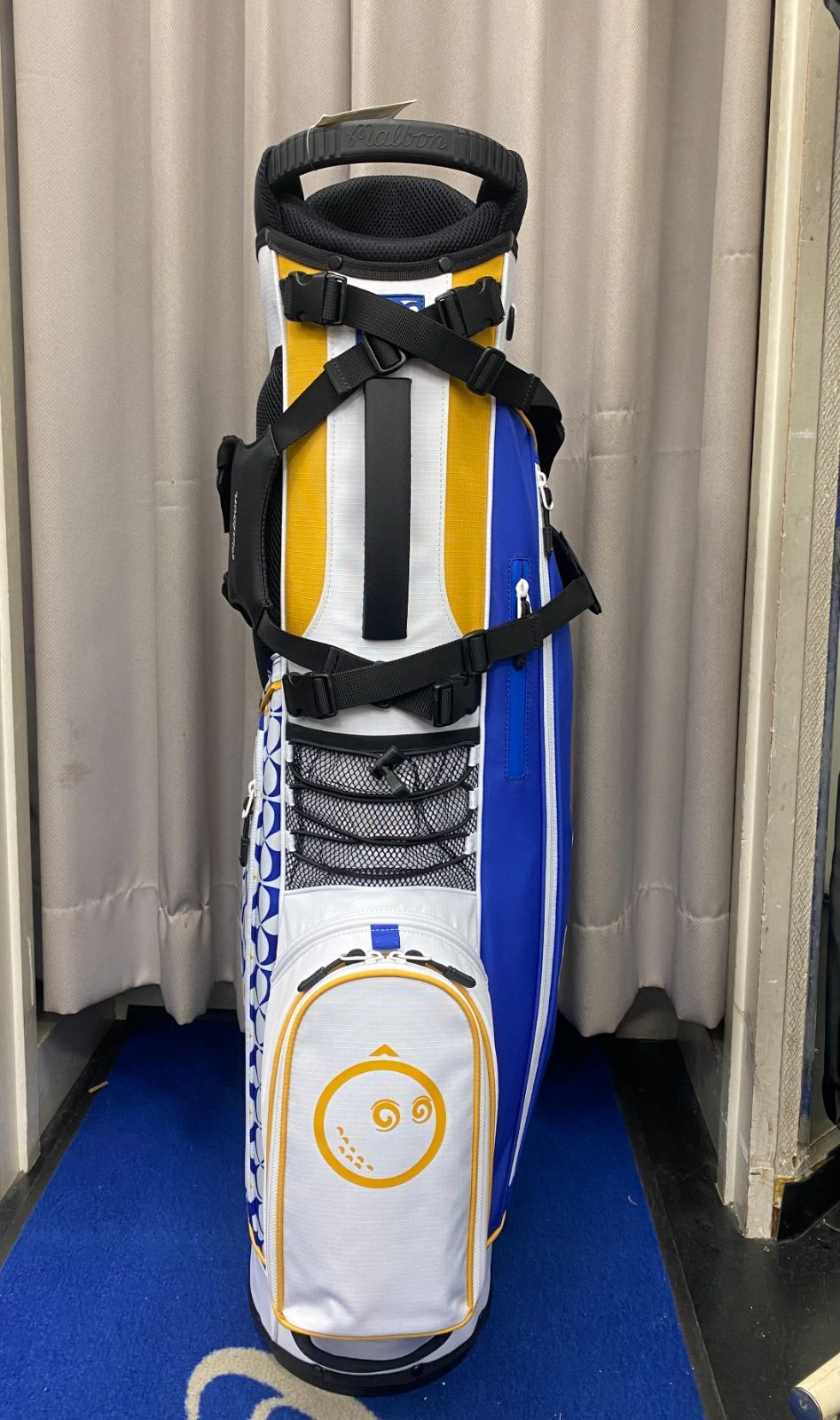 マルポン MALBON GOLFゴルフハーフキャディバッグ 2色 マルボンゴルフ malbon キャディバッグ キャディーバック 2色