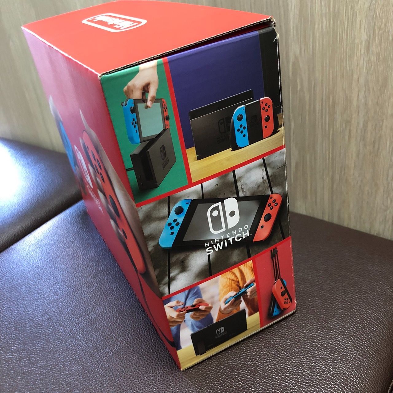 6-149美品Switch 本体 新型 箱付き 6-149美品Switch 本体 新型 【