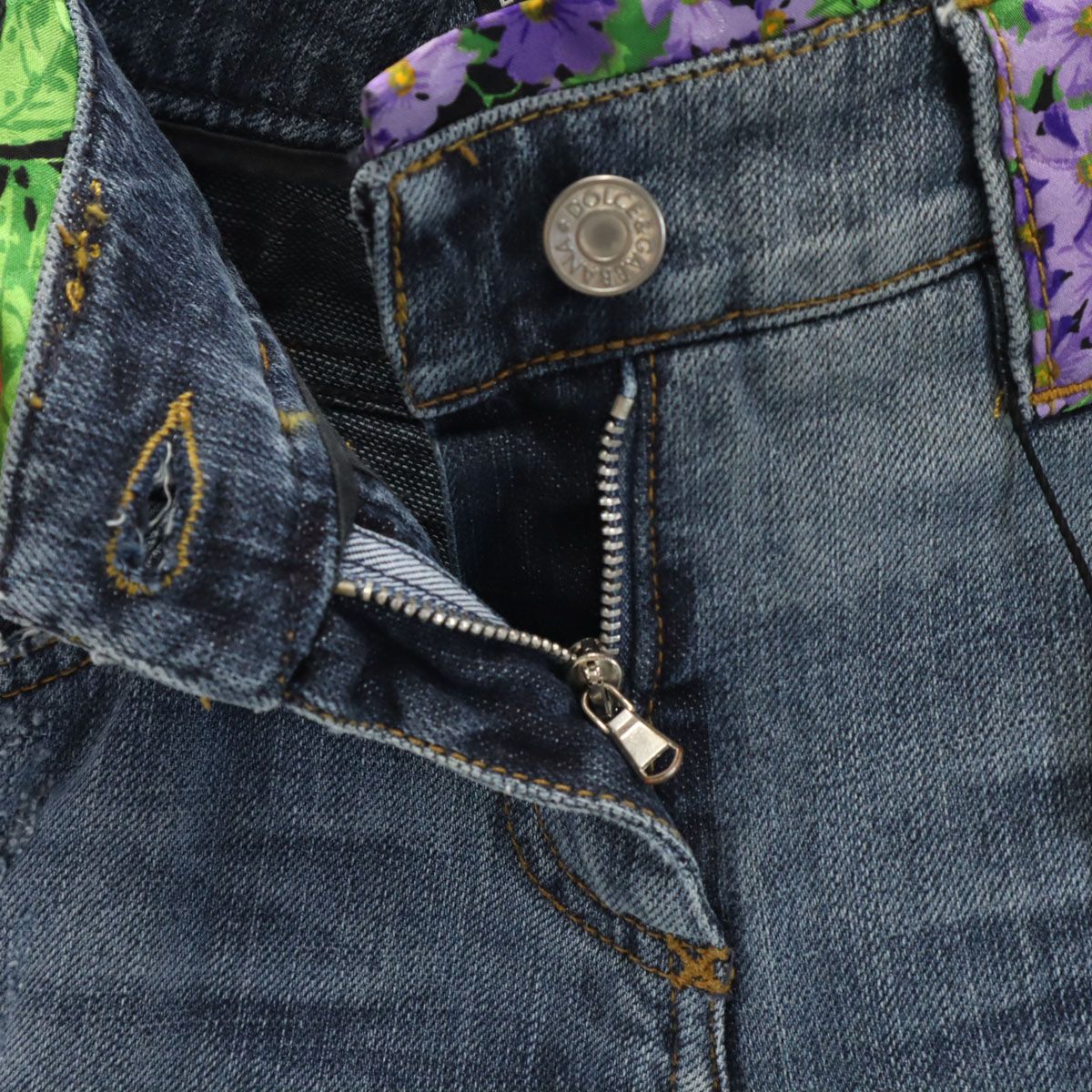 ヴィンテージ加工 ブーツカットデニムパンツ