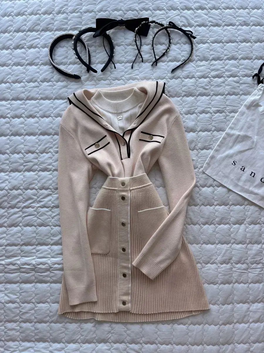 SANDRO サンドロ ニット セーラー 長袖 セーター カーディガン