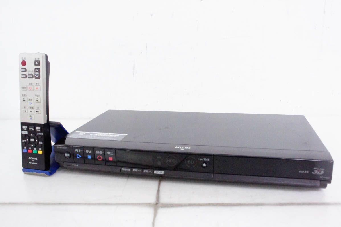 500GB シャープ AQUOS BDレコーダー☆BD-S520☆リモコン付 4 Amazon
