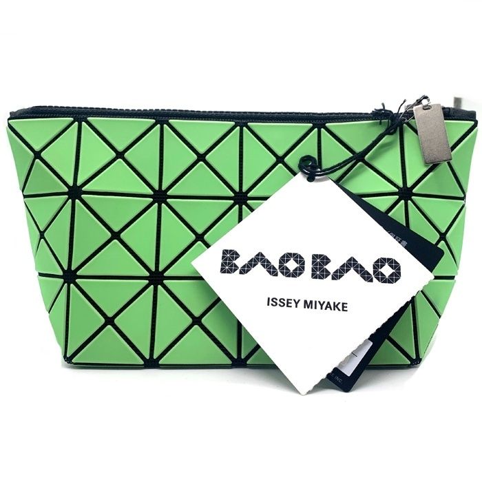 BAO BAO ISSEY MIYAKEポーチ カードケース 小銭入れ グリーン 小物
