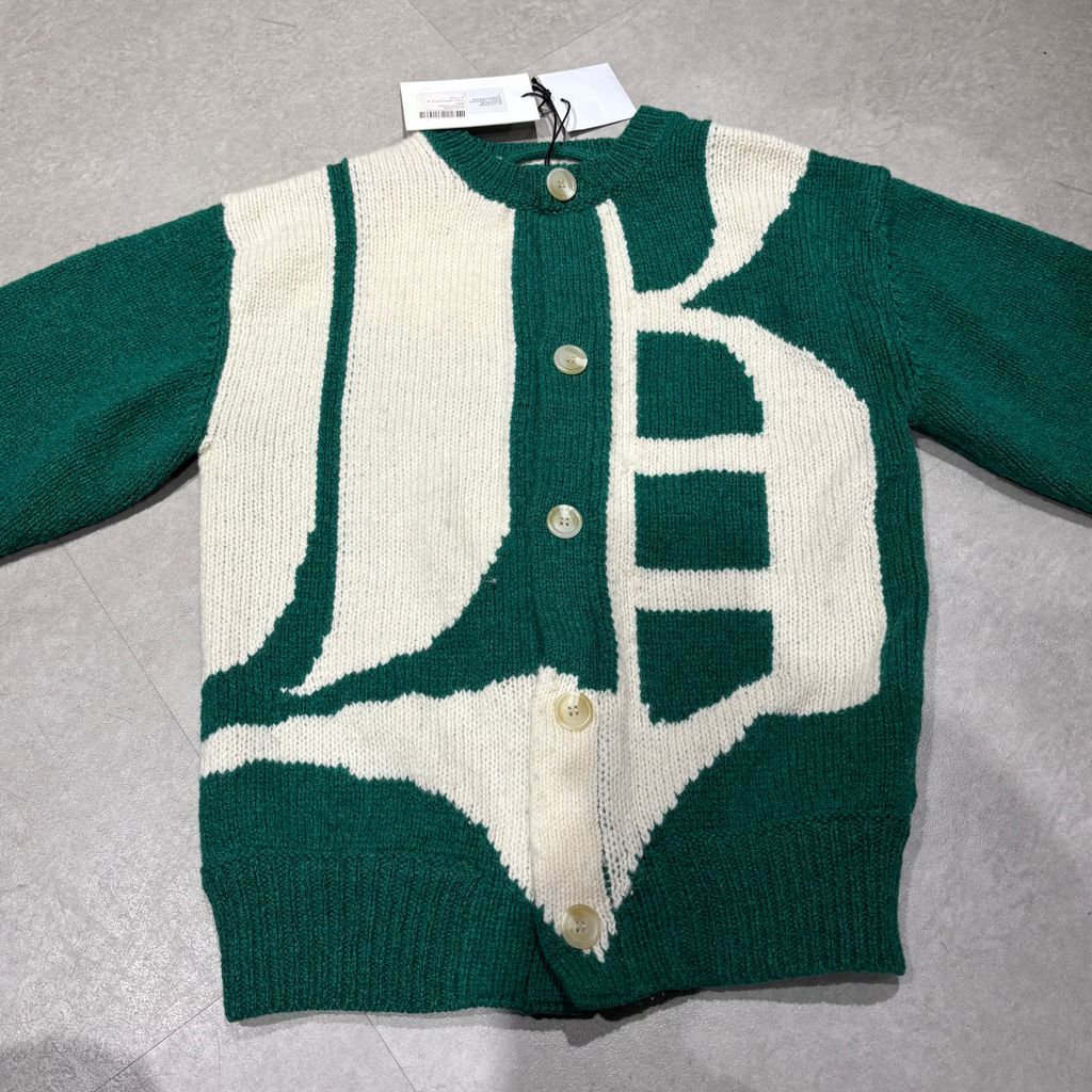 STEFAN COOKE ステファンクック 24AW Gothic Font Cardigan