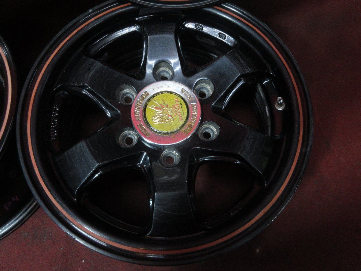ホイール 4本 WINSNER WEDS ADVENTURE 15×6J 6穴 PCD 139.7 +33