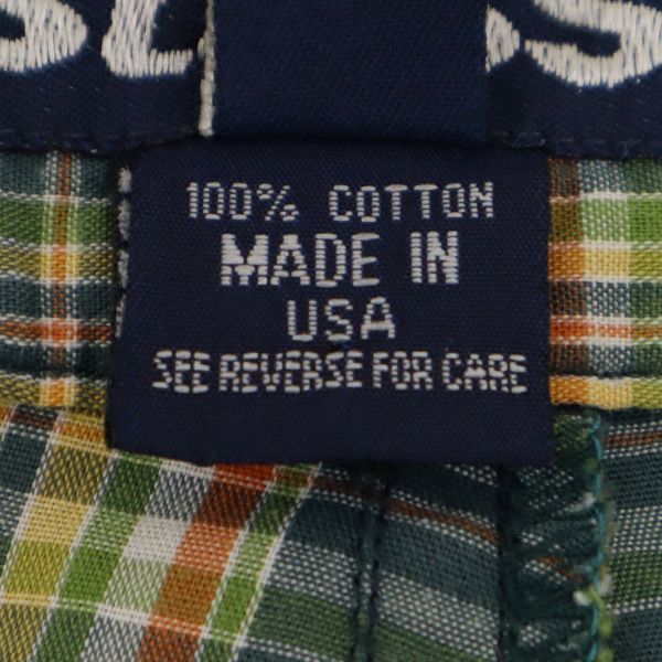 STUSSY ステューシー 90s USA製 チェック柄 カーゴショート