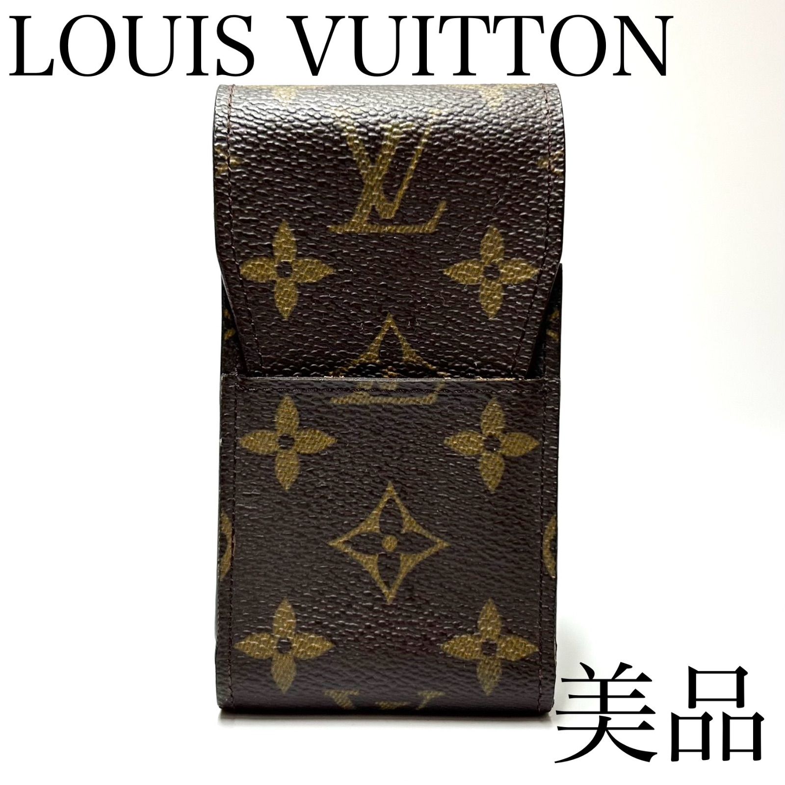 LOUIS VUITTON ルイヴィトン シガレットケース モノグラム 小物入れ ...