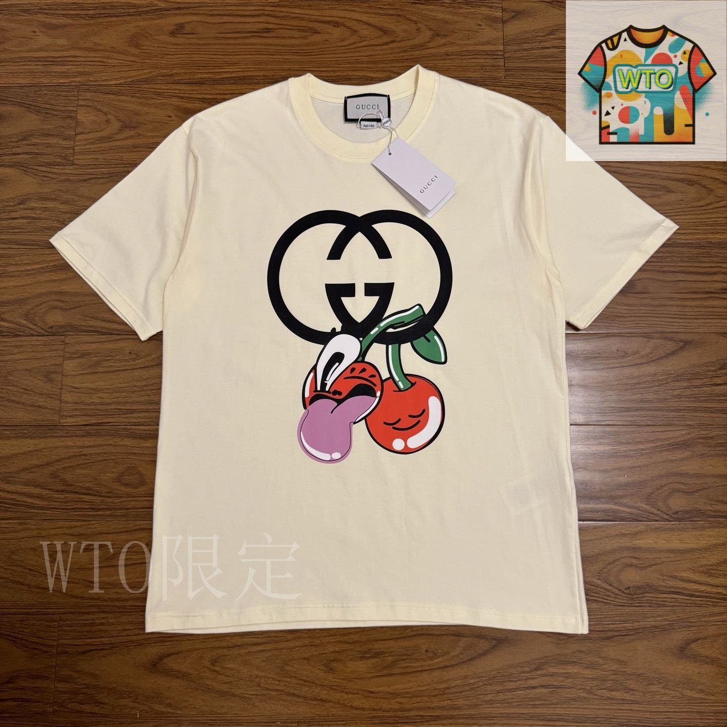 ♡Gucci チェリーTシャツ♡ GUCCI グッチ 21SS BEVERY HILLS チェリーTシャツ - ブランド