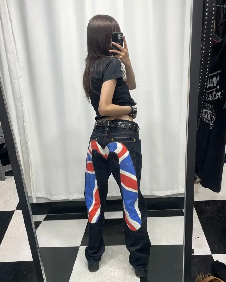 EVISU ビックロゴ パンツ