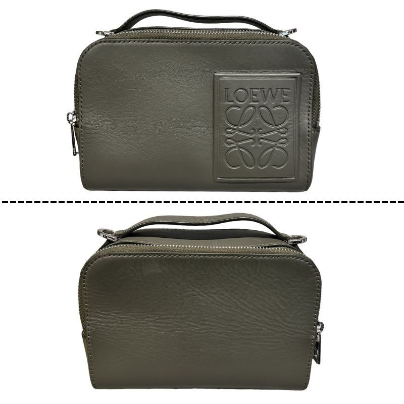 LOEWE ロエベ クロスボディ カメラバッグ ミニ サテンカーフ 