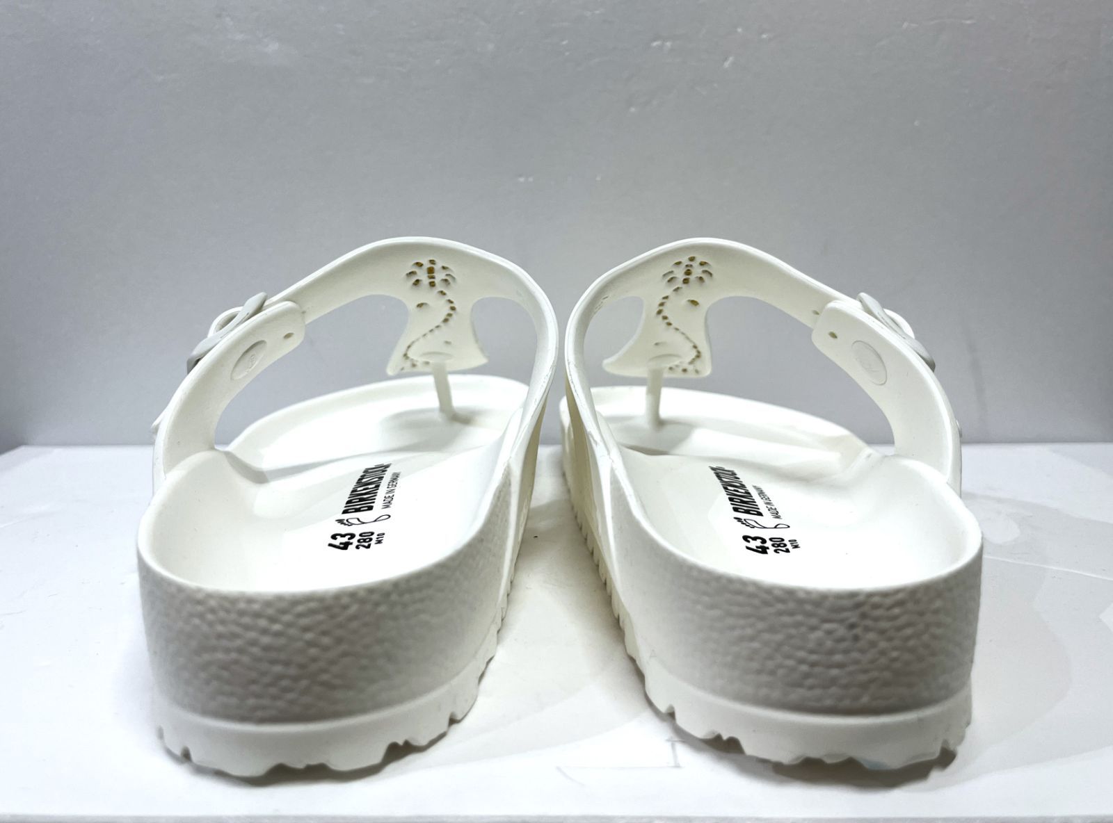 43 28 cm BIRKENSTOCK × Marbles|ビルケンシュトック マーブルズ ギゼ フラワースタッズ サンダル 靴