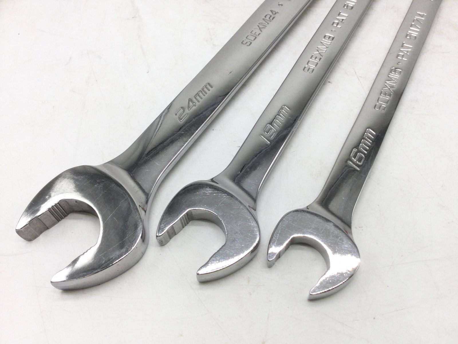 品 〇Snap-on スナップオン コンビネーションレンチ SOEXM16 19 24 IT2JADN405EA エコツール豊田インター店 M02 FFCRYSTALESIA_COM