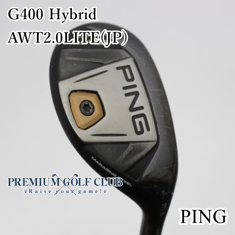 PING - PING G400 4番22°ユーティリティ　フレックスS AWT2.0LITE PING G400 4番22°ユーティリティ フレックスS AWT2.0LITE