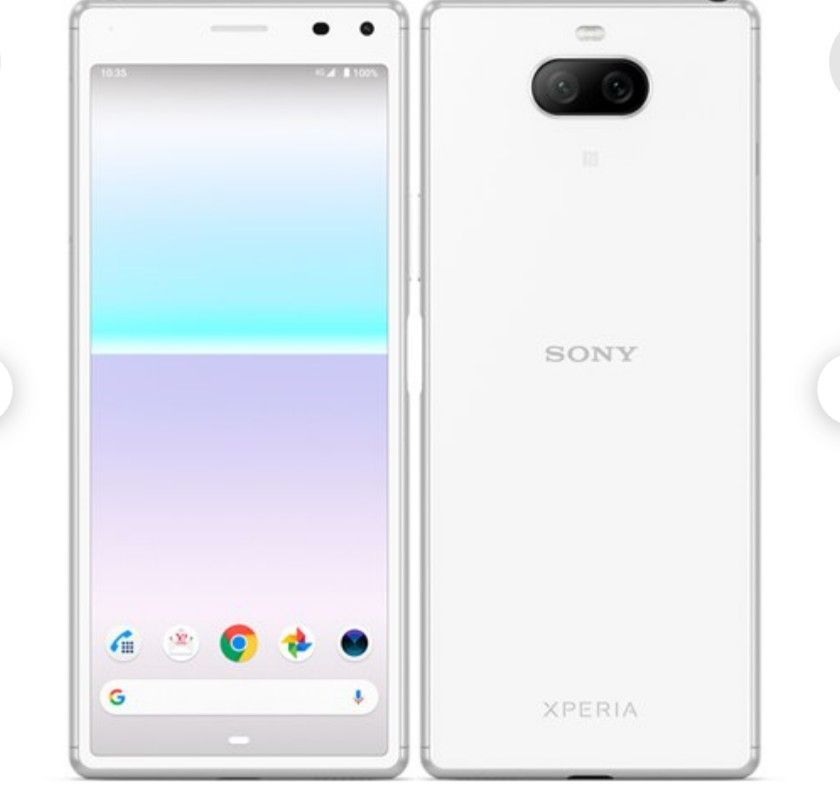 即発送☆au ○判定 Xperia 8 SOV42 ホワイト 新品未使用品☆-