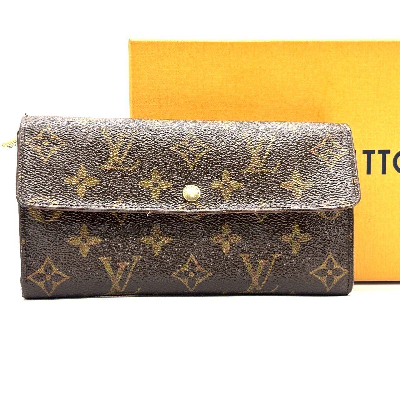 永遠の定番美】 ルイヴィトン 長財布 モノグラム ポシェット