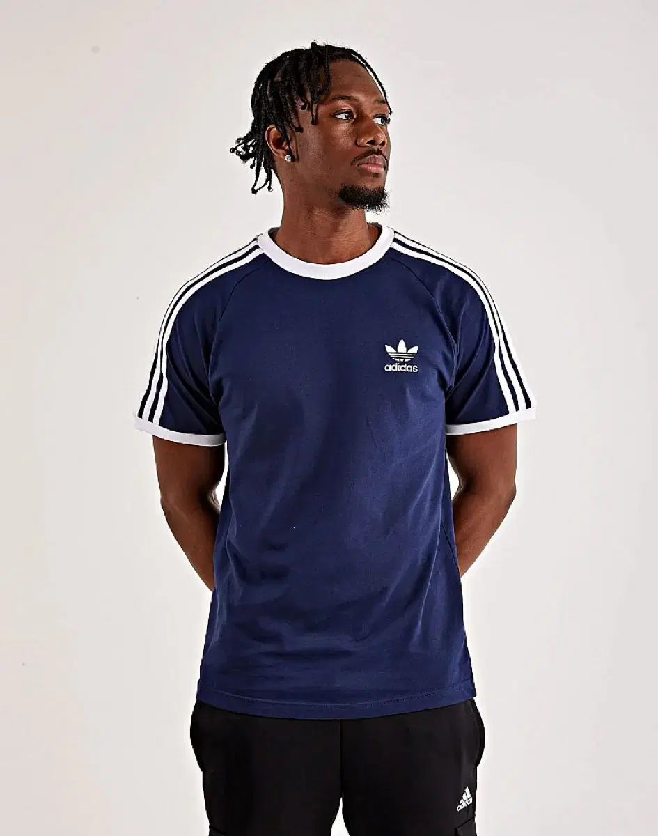 adidas アディダス 3本線 ラグラン 半袖Tシャツ