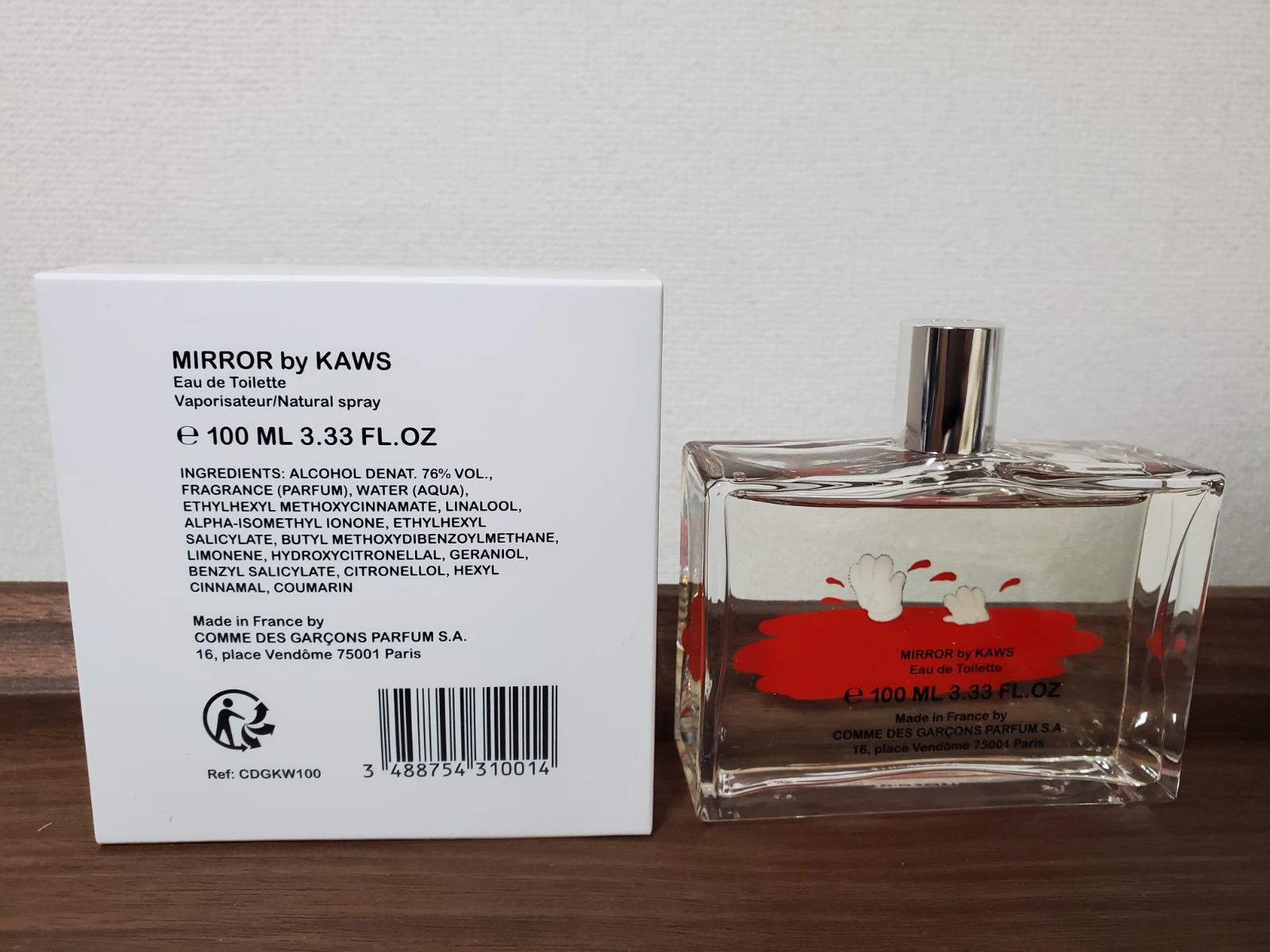 MIRROR by KAWS 100ml ミラーバイカウズ オードトワレ - 香水(男性用)