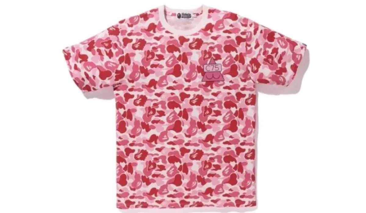 【雷市場（ポンジャン）商品韓国直送】A BATHING APE(アベイシングエイプ) 正規品 L クラブ 75 ABC カモフラ 半袖Tシャツ