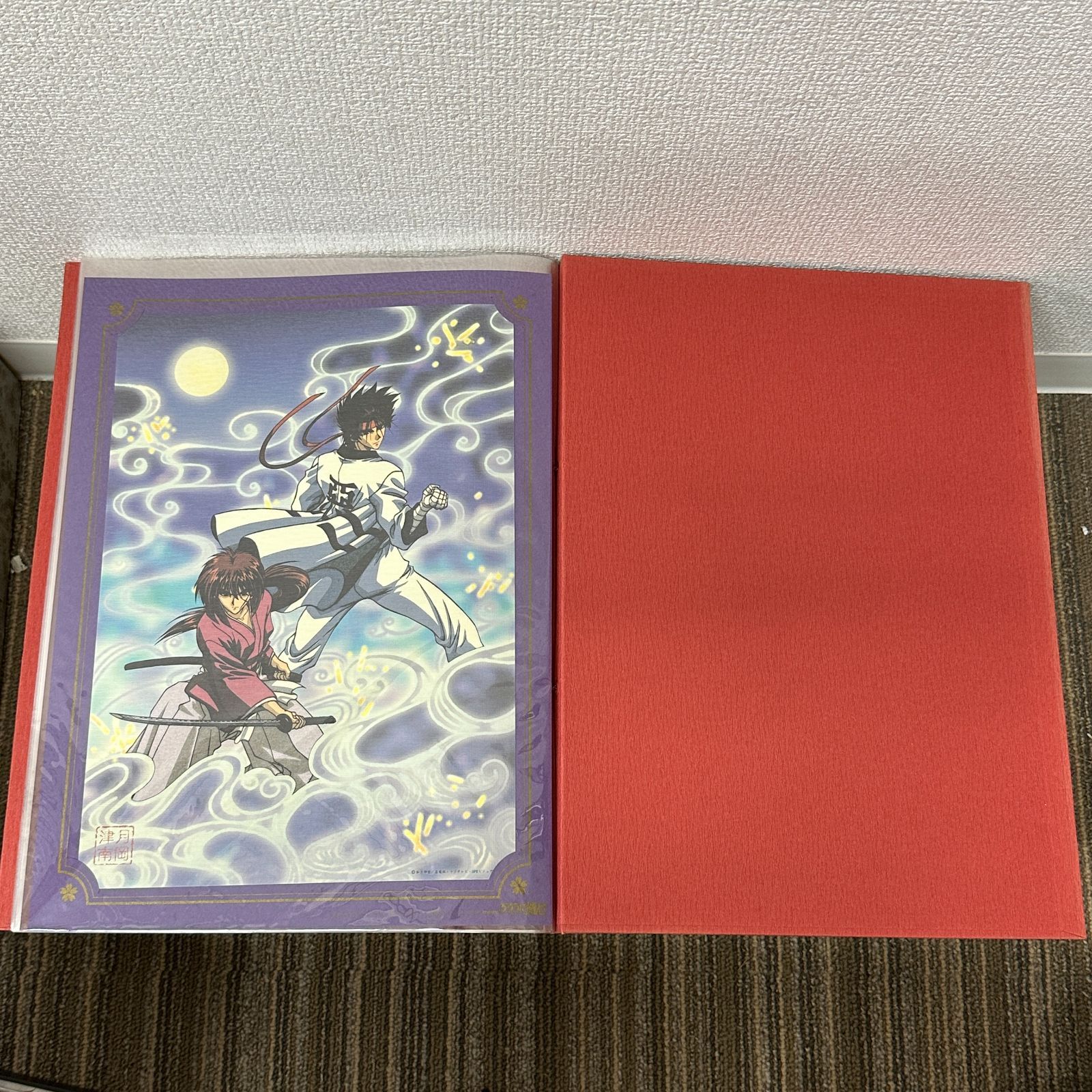 るろうに剣心　錦絵集(９枚) るろうに剣心 明治剣客浪漫譚 DVD-BOX全集・剣心伝 錦絵之書