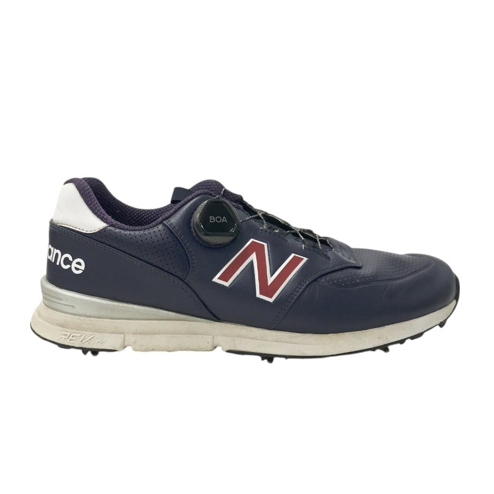 NEW BALANCE GOLF ニューバランス MGB574T2 ゴルフシューズ BOA  ネイビー系 26 [240101430056] ゴルフウェア メンズ ストスト NEW BALANCE GOLF ニューバランス MGB574T2 ゴルフシューズ BOA