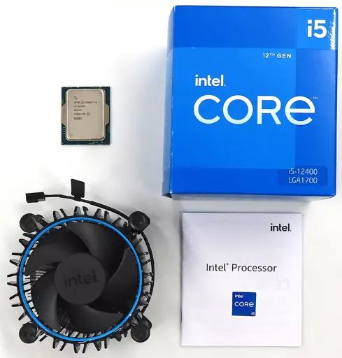 中古】PCハード CPU インテル Core i5-12400 BOX [BX8071512400