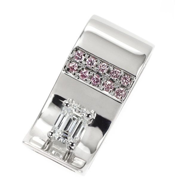 Pt900エメラルド、ダイヤモンドつきペンダントトップ Pt900 エメラルド ダイヤモンド トップ プラチナ1 47Carat 0
