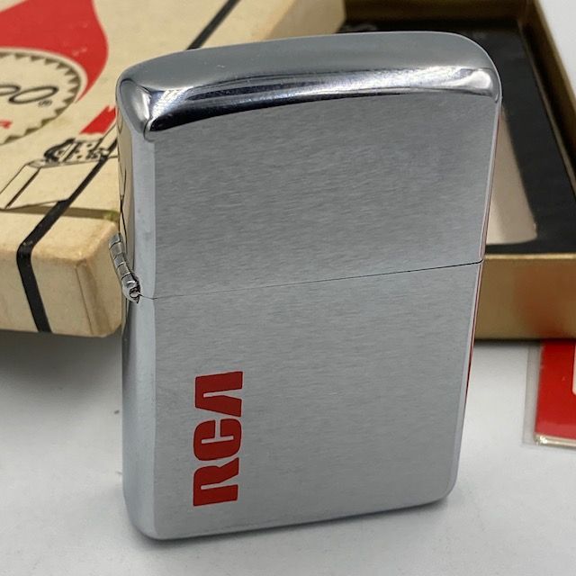 ジッポー ZIPPO ライター 赤フェルト デッドストック 1967年 新品未使用 ＲＣＡ ボックス インストラクション - メルカリ