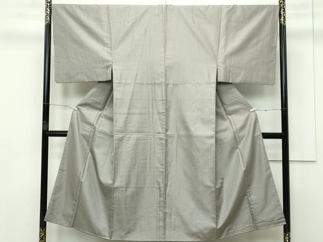 平和屋本店■極上　男性　西陣　鳥居良　茶喜　お召　吉野間道　証紙付き　逸品　CZAA2748s5 平和屋本店極上 男性 西陣 鳥居良 茶喜 お召 吉野間道 証紙付き