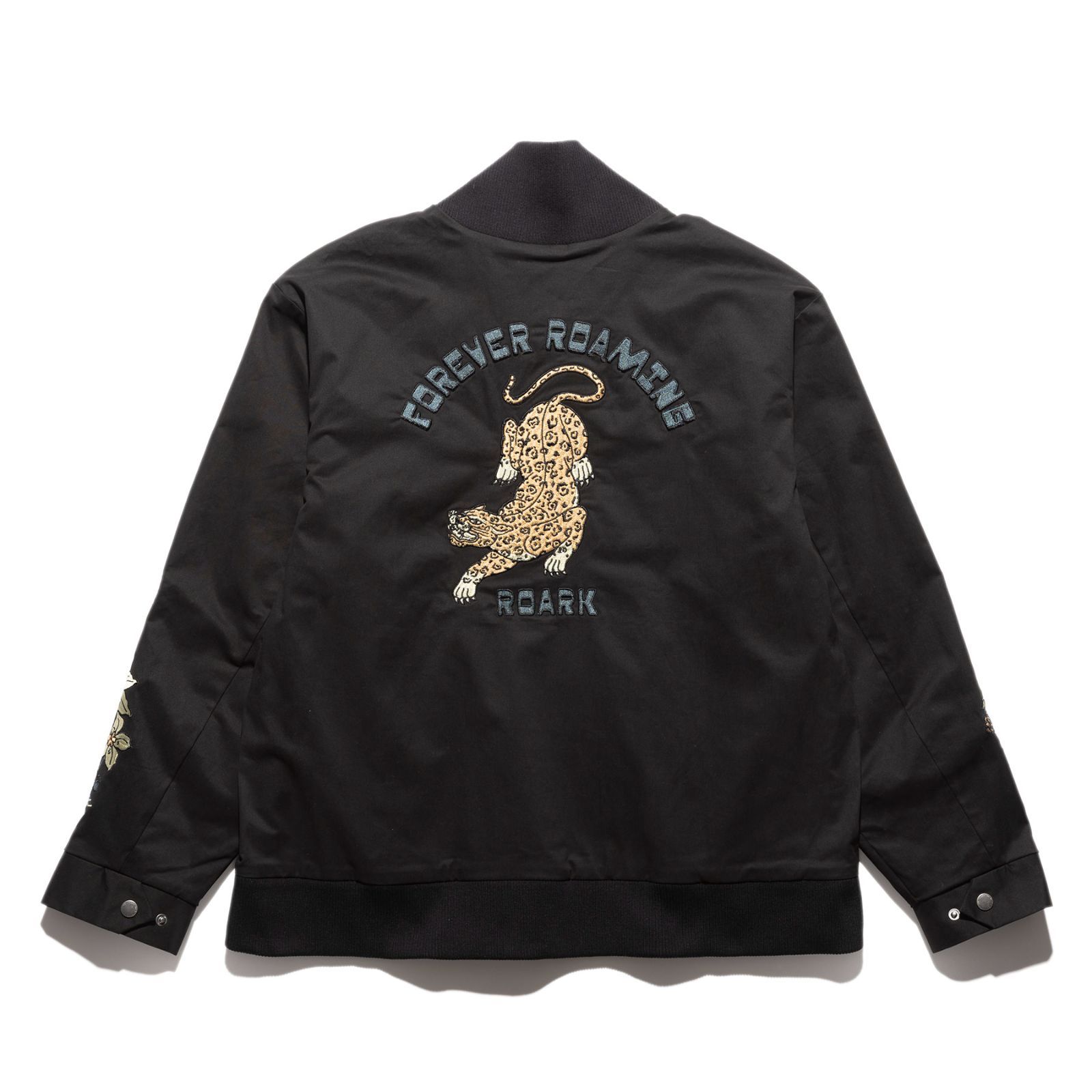 ジャケット・アウター Roark Revival \"OPEN ROADS\"Bomber jacket Open Roads Jacket in Black – Roark