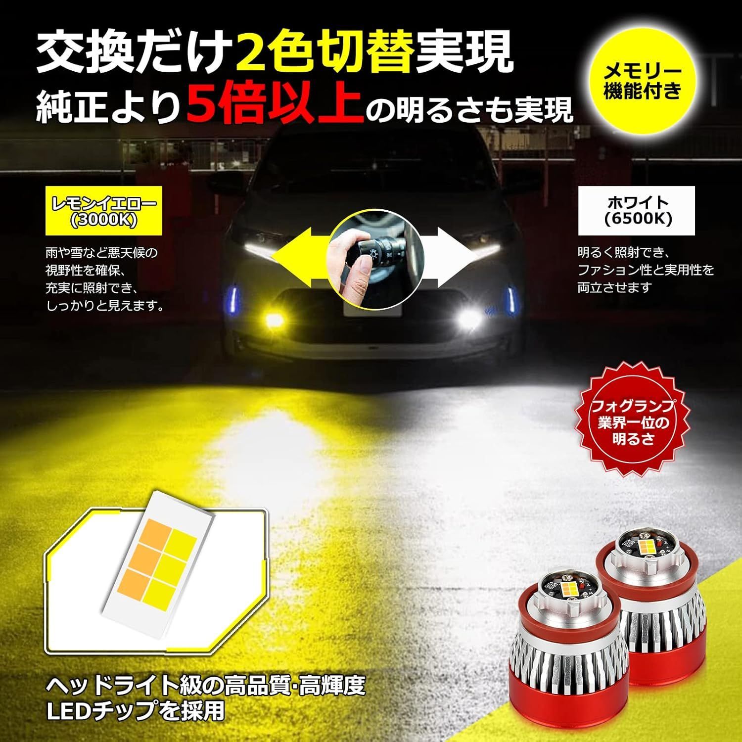 車検対応 純正LED交換