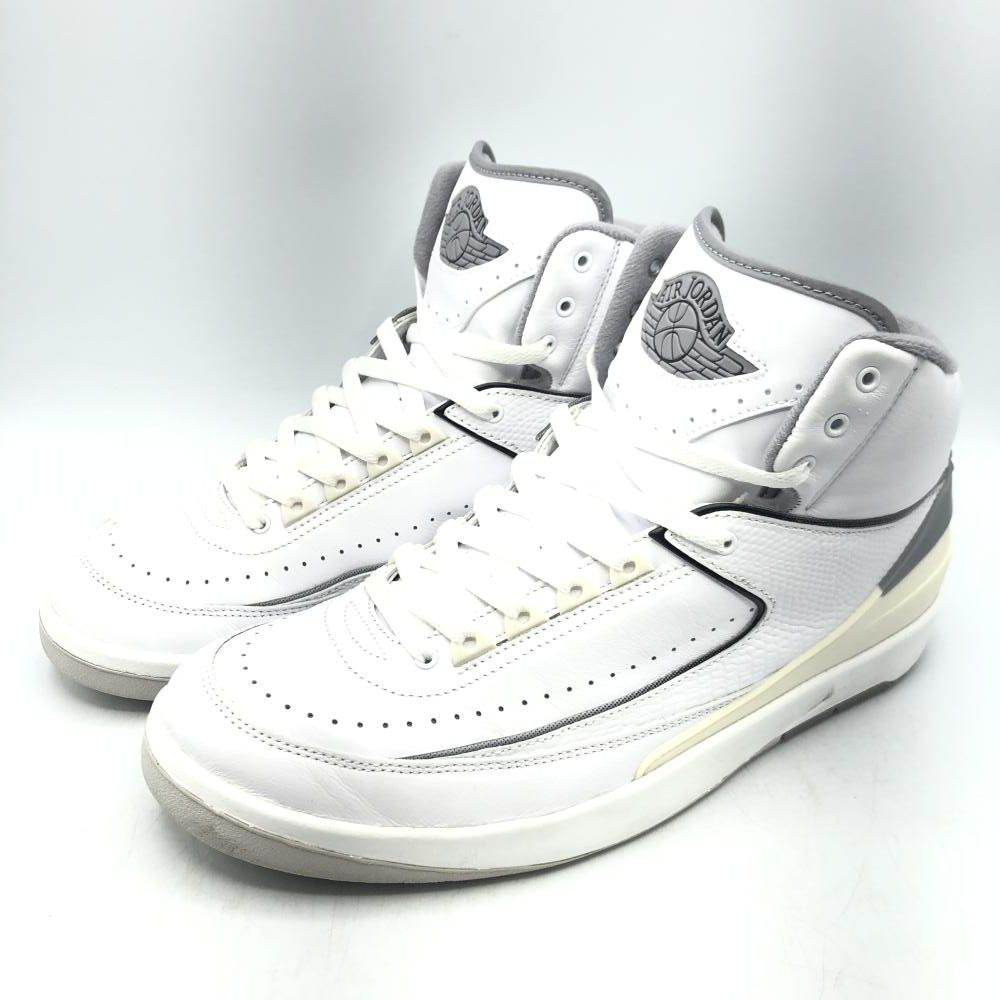 NIKE AIR JORDAN2 White and Cement Grey 29cm DR8884-100 ナイキ エア ジョーダン2 ホワイト＆セメントグレー 17