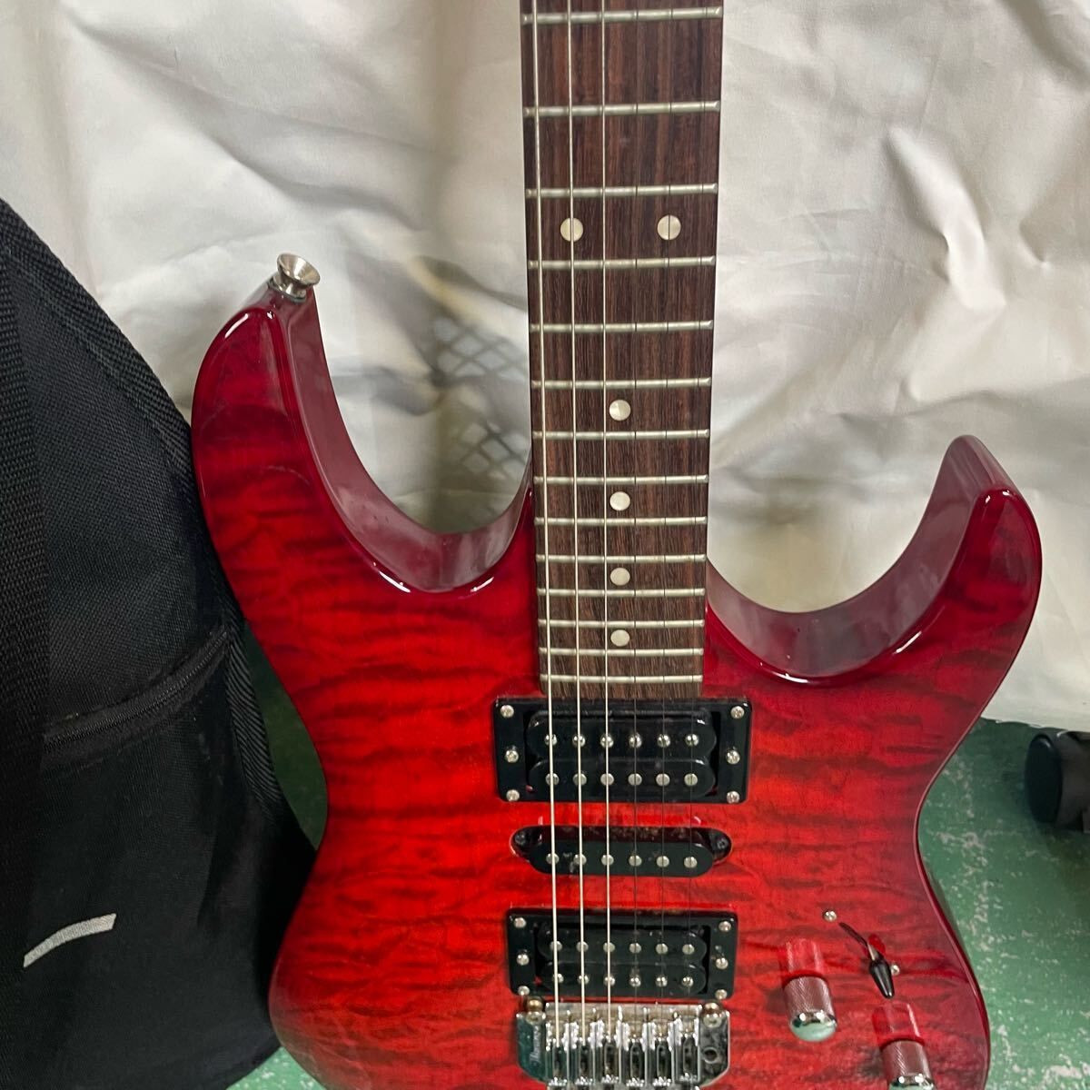 アイバニーズ エレキギター メタリックレッド 楽天市場】ibanez rg（カラーレッド）（エレキギター｜ギター