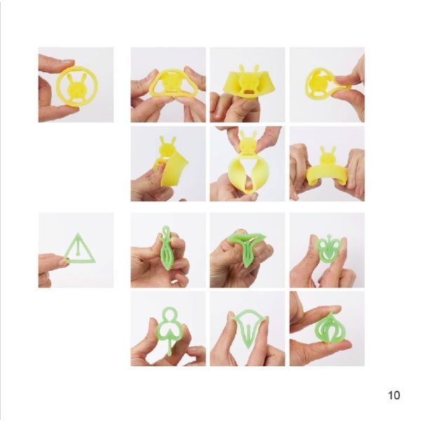 【生産終了品】nocilis ノシリス2 - やわらく触覚から脳がひらめく NCS6008｜知育玩具 赤ちゃん おもちゃ シリコン 日本製 1.5歳以上 安全素材