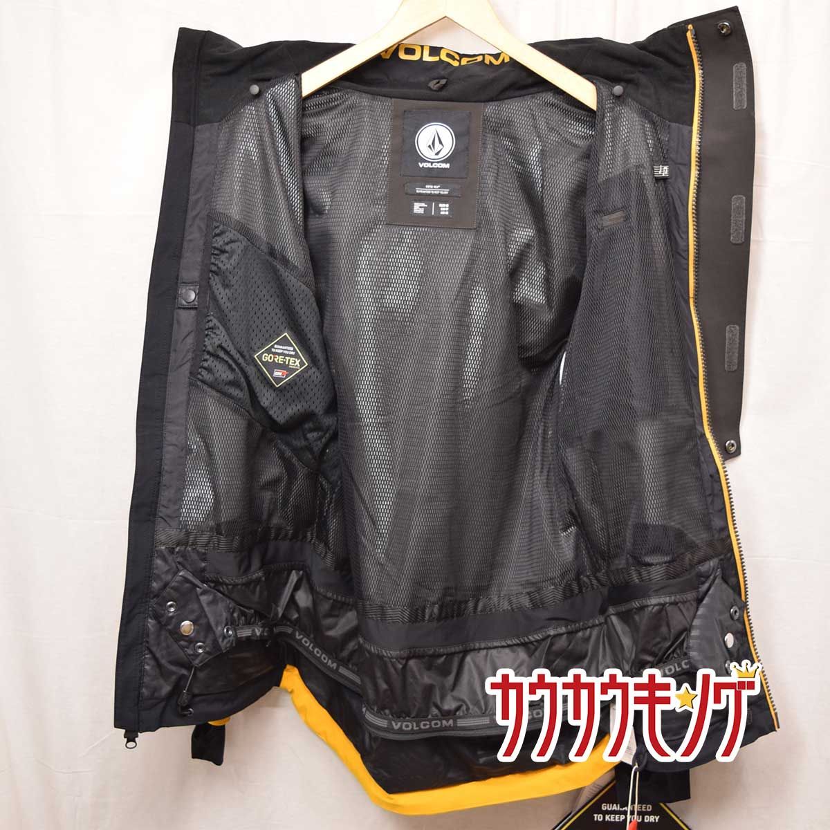 【未使用】ボルコム スノボ スキー ウェア ジャケット '19-20 BL STRETCH GORE JACKET Vintage VBK  XS(USサイズ) VBK G0652002 メンズ