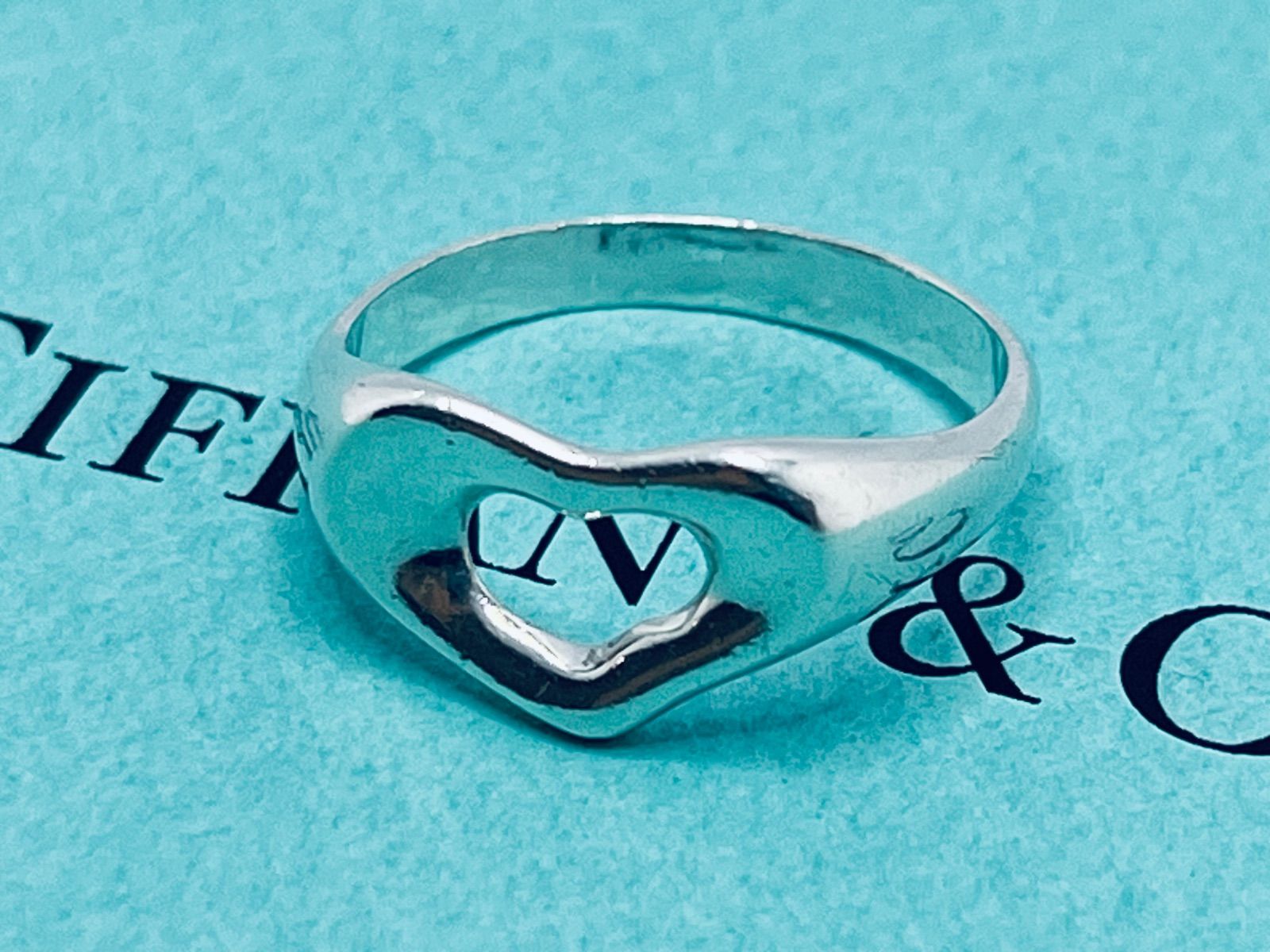 TIFFANY&Co.】ティファニー オープンハート エルサ・ペレッティ