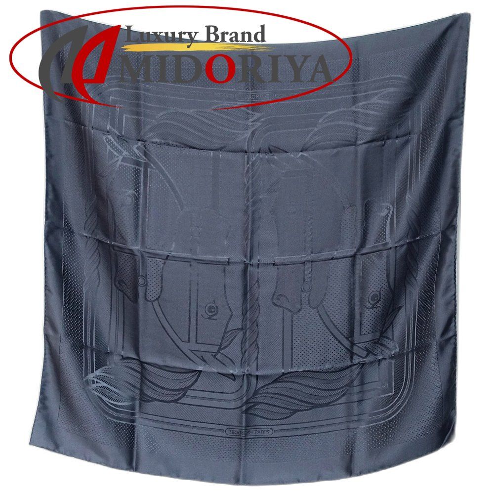 HERMES エルメス スカーフ カレ90 カドリージュ QUADRIGE シルク