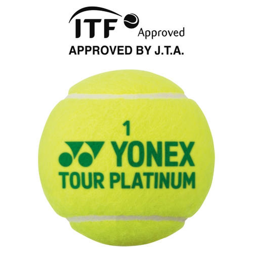 ヨネックス YONEX テニスボール ツアープラチナム 4個入り 1箱60球 5ダース TB-TPL4