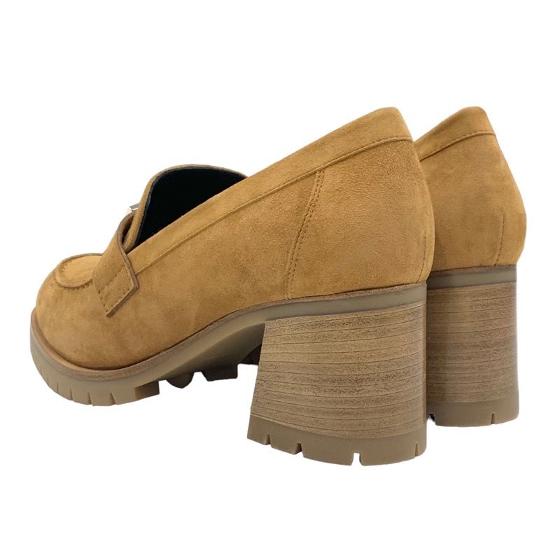 未使用 エルメス フォック スエード H金具 ヒールローファー ブラウン エルメス HERMES フォック ローファー スエード ブラウン 未使用