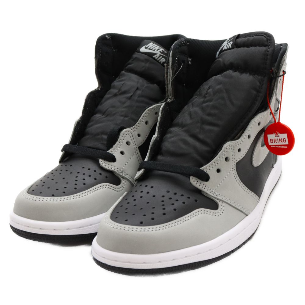 NIKE (ナイキ) AIR JORDAN 1 RETRO HIGH OG SHADOW 2.0 エア ジョーダン 1 レトロ ハイ シャドウ 2.0  ハイカットスニーカー US8/26cm グレー/ブラック 555088-035 - メルカリ