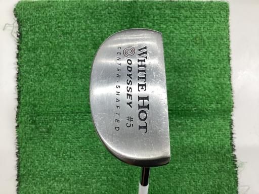 オデッセイ WHITE HOT 5 CENTER SHAFTED 34インチ パター PT スチール フレックスその他 メンズ 男性用 右利き 右用 Cランク ゴルフクラブ