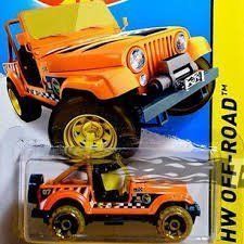 激安大特価，人気 HOT WHEELS 2015 SERIES ORANGE REGULAR TREASURE HUNT JEEP CJ-7 DIE-CAST カプセルプラレール