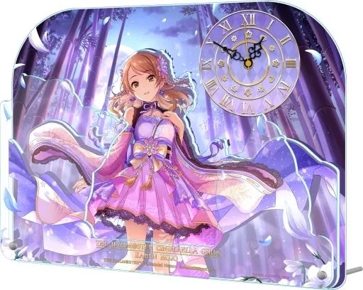 置き時計 掛け時計 北条加蓮 春霞の彼方 Ver. BIGアクリル置時計 アイドルマスター シンデレラガールズ