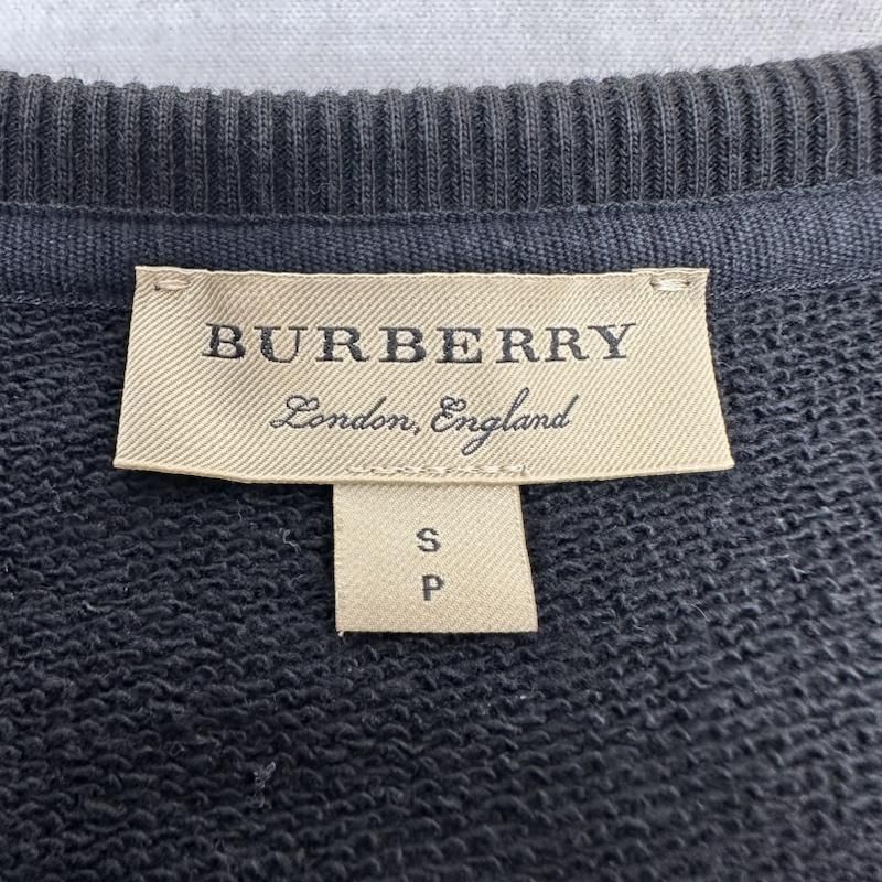 BURBERRY バーバリー トレーナー 長袖 クレスト ラバーパッチ ロゴ