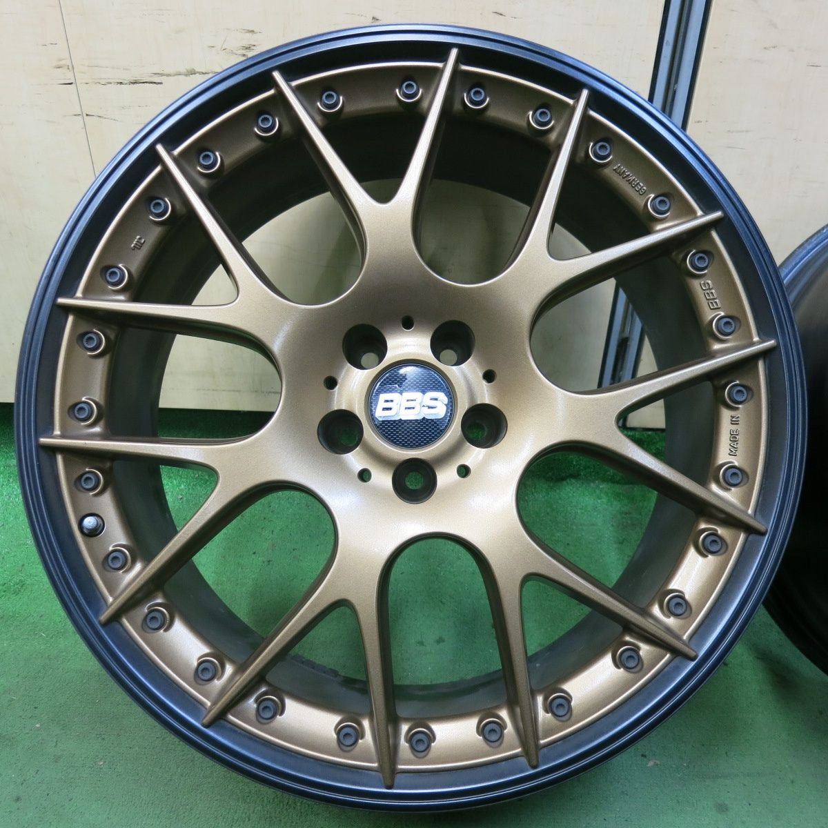 空気圧センサー付 BBS CH R 2 ブロンズ 21インチ ホイール 21 9 J 10 5 PCD 112 H ホ